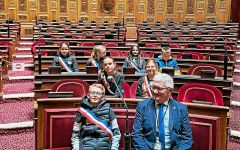 Les jeunes élus de Belle-Isle ont visité le Sénat