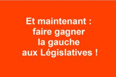 Présidentielles et législatives : Pour l’union de la gauche et des écologistes !