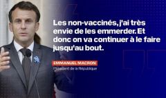 L'emmerdeur des non vaccinés...